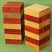 Blank #352 - Padauk & Yellowheart - 2 Blanks ~ 2 1/2 x 2 1/2 x 6 ~ $27.99